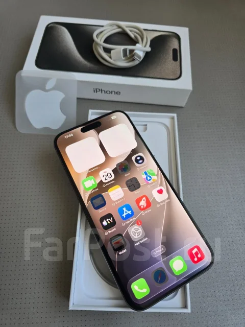 Apple iPhone 15 Pro Max. �/�, 256 ��, �����������, 4G LTE ����