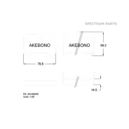 ������� Akebono AN-609WK AN609WK AN609WK ����