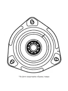 ����� �������� ������ Ford Transit 85-91 (������=�����) HOSU HSSM0026, �����/������ HSSM0026 ����